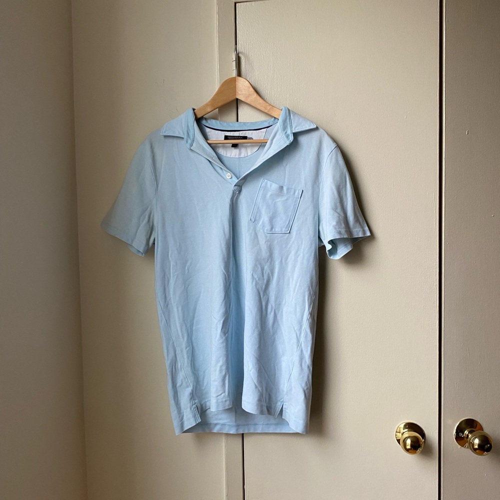 3 Banana Republic Men’s Polo Shirts - Picture 4 of 16